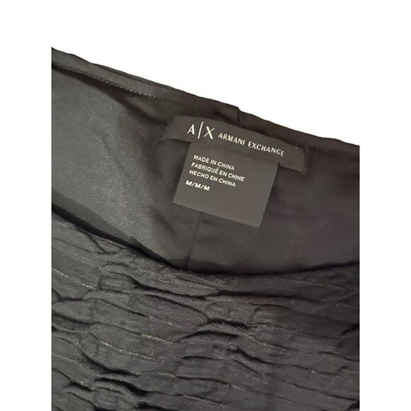 Armani exchange textured Black Ateetchy dress Medium - Picture 4 of 5